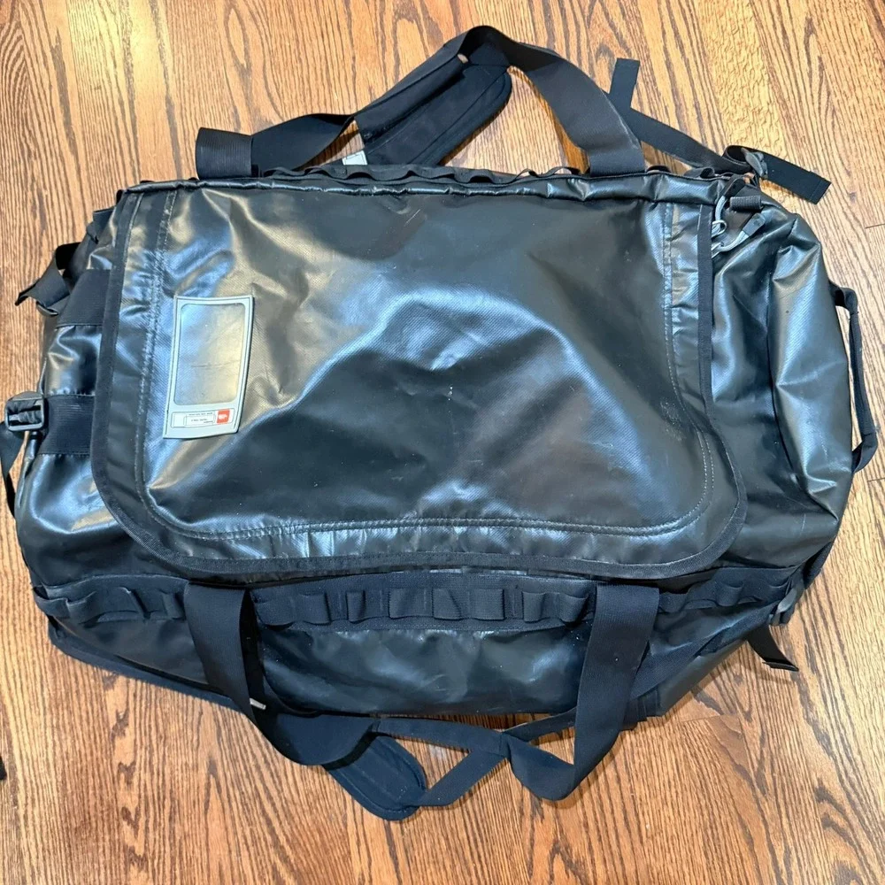 The North Face Base Camp Duffel Large Black AAW1 Water Resistant Travel Bag